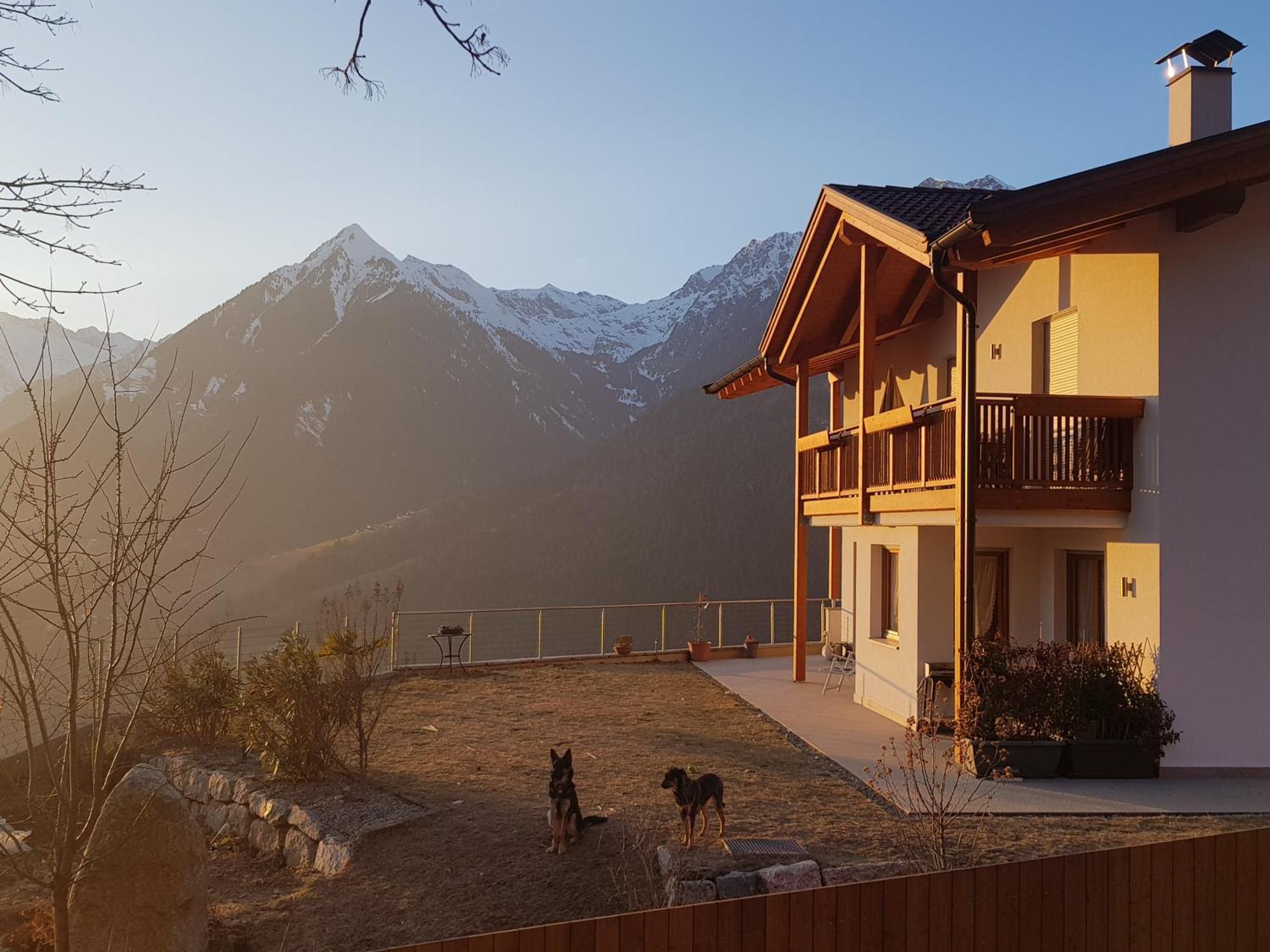Apartmán Pruensterhof Schenna Exteriér fotografie