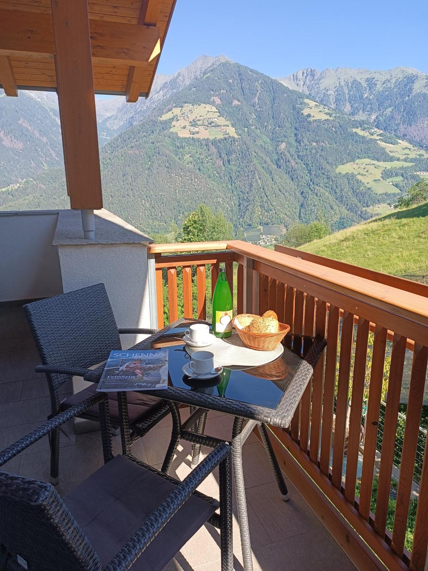 Apartmán Pruensterhof Schenna Exteriér fotografie